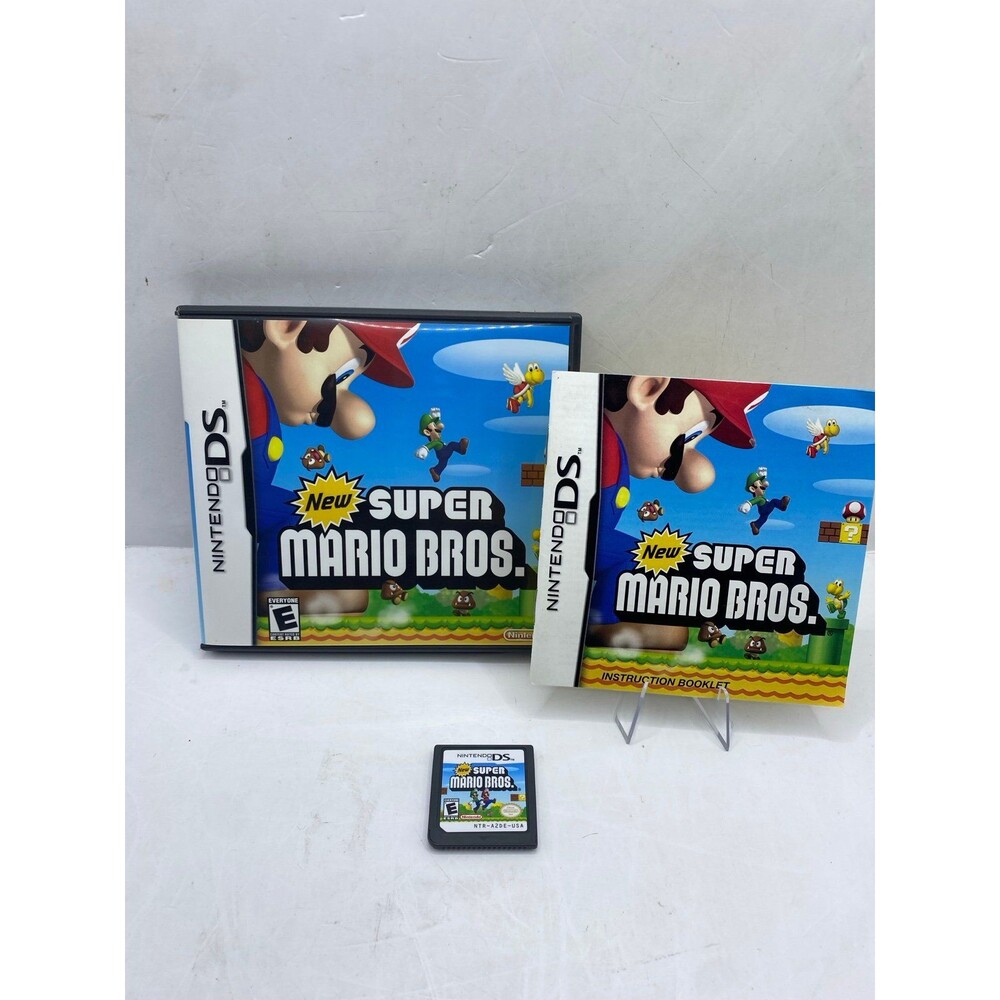 Nintendo DS New Super Mario Bros. Game CIB w manual